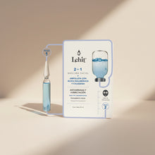Cargar imagen en el visor de la galería, Máscara Facial 2 en 1 + Ampolleta - 2 pasos  - Mascara Facial Colágeno y Ácido Hialurínico
