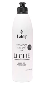 Shampoo Sin Sal Leche